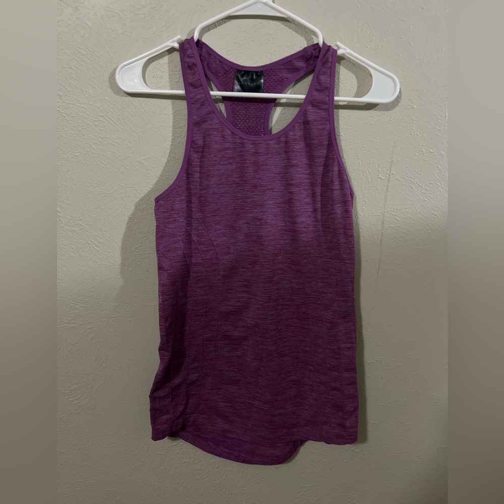 Women’s Alphalete Racerback Athletic Tank Top Purple Pink Size L